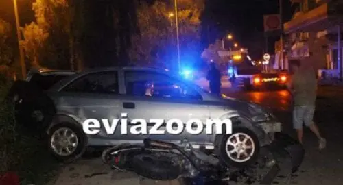 Eordaialive.com - Τα Νέα της Πτολεμαΐδας, Εορδαίας, Κοζάνης Ελλάδα: Σοκαριστικό τροχαίο στην Χαλκίδα- Νεκρός 23χρονος μοτοσικλετιστής (pics)