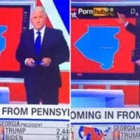 «Ουπς»: Στο CNN ξέχασαν ανοιχτό το Pornhub τη βραδιά των εκλογών