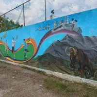 Πτολεμαΐδα: Παρελθόν, παρόν, και μέλλον σε τοιχογραφία μήκους 12 μέτρων